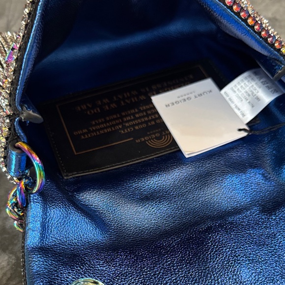 KIRT GEIGER - Multicolor Crystal Embellished Women's Bag- AMAZING!!!! - Picture 7 of 8